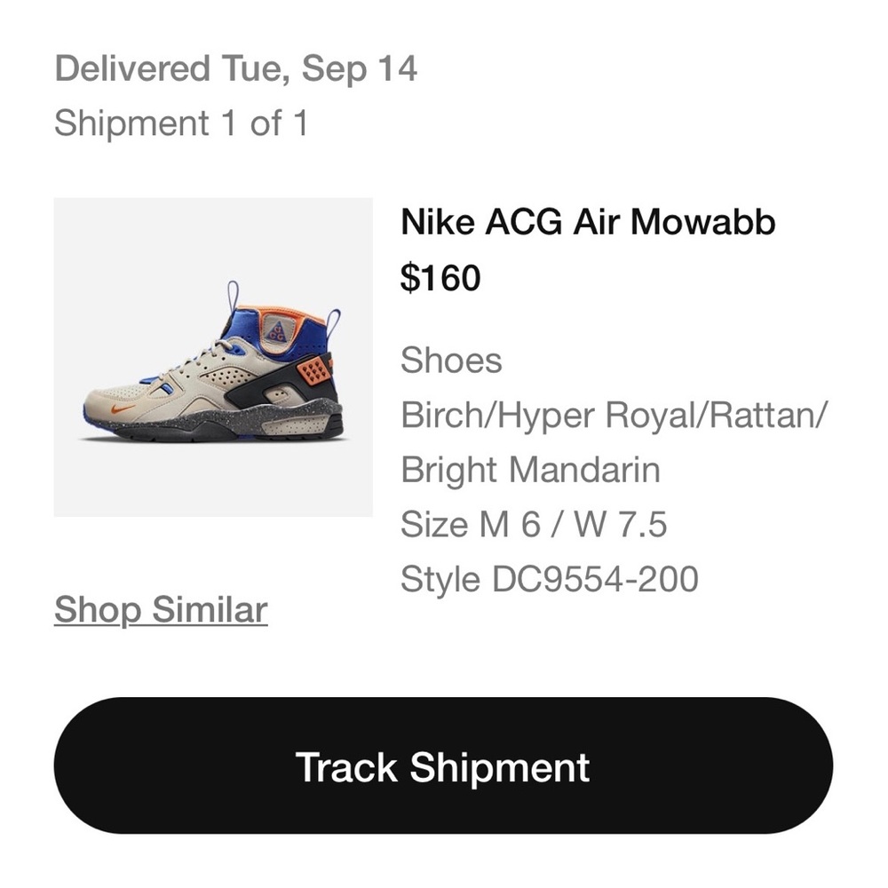 Nike ACG Air Mowabb M 6 W 7.5 - Picture 5 of 5